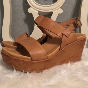 Kork-Ease Austin Slingback Wedge Sandals